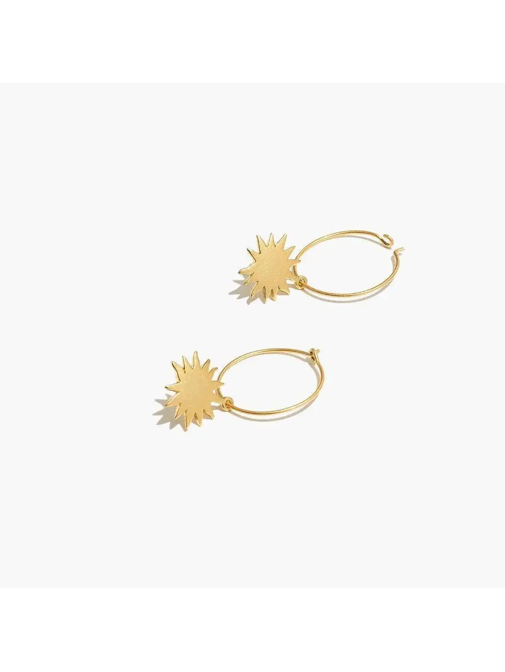 Madewell Sunbeam Charm Hoop Earrings - Picture 1 of 7